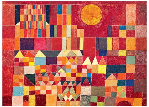 Пазл EuroGraphics Замок и Солнце Пауль Клее 1000 эл. (6000-0836) - фото 2