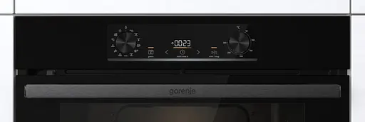 Духовой шкаф электрический Gorenje 77 л A+ пара дисплей пиролиз черный - фото 7