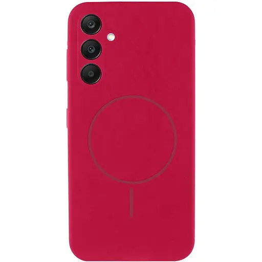 Чохол Silicone Cover Lakshmi Full Camera (AA) with MagFit для Samsung Galaxy S25 Червоний /Prose Red