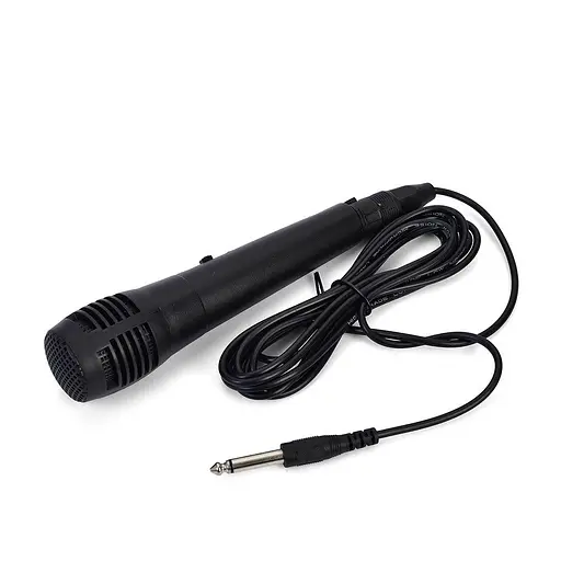 Колонка JT-830-1-2-833-835, мікрофон, світлодіодне підсвічування, Bluetooth, 41x25x21 см, чорна - фото 6