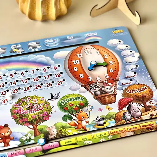 Детская игра Ubumblebees Календарь -2 Воздушный шар PSD259 ENG - фото 2