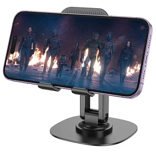 Тримач для телефону Hoco HD6 Winner dual-axis rotating Black - фото 2