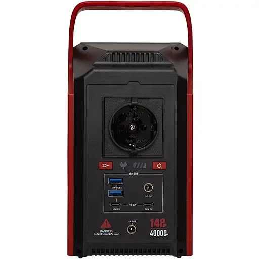 Зарядная станция PowerPlant PP-425 148Wh, 40000mAh, 200W