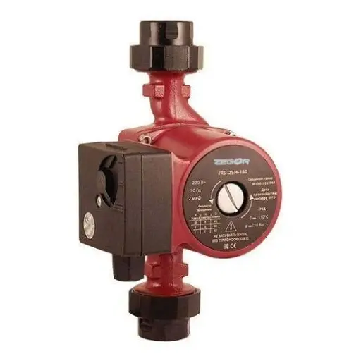 Циркуляційний насос Zegor ZRS 25/4-180 з гайками і кабелем 30412 - фото 1