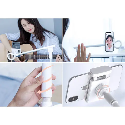 Регульована підставка для телефону Baseus Unlimited adjustment lazy (SULR-0) Silver - фото 3