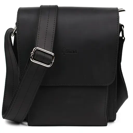 Шкіряна чоловіча сумка через плече TARWA 26х22х7 см nsa0001283 - фото 1