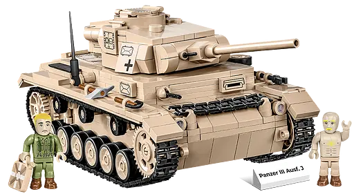 Конструктор COBI танк 1:28 PANZER III AUSF.J 2562 - фото 2