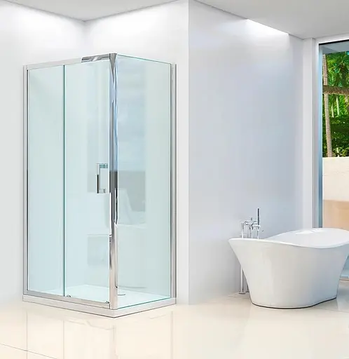 Душевая кабина Dusel A-515 1200x800x1900 прозрачная, Универсальная, прозрачная, хром, 120x80 - фото 4