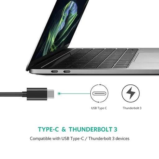 Мережевий адаптер Ugreen US236 USB-C Gigabit Ethernet Adapter 50307 (83255) - фото 3