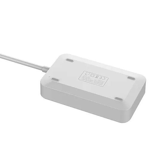 Удлинитель сетевой LDNIO универсальный SC3604 2500W, 10A, 1.6m, 6usb, 3.4A - фото 3