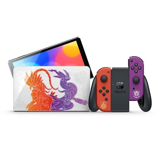 Nintendo Switch (OLED model) Pokemon Scarlet & Violet Edition Special Edition - фото 2