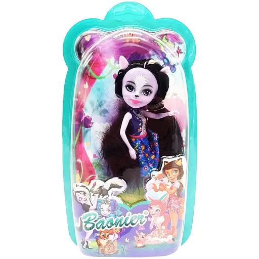 Дитяча іграшкова Лялька Baobier Bambi JJ8572-16 Black 15 см шарнірна - фото 1