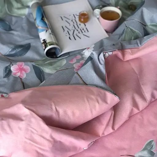 Комплект постільної білизни Viluta євро ранфорс 17175 100% бавовна - фото 4