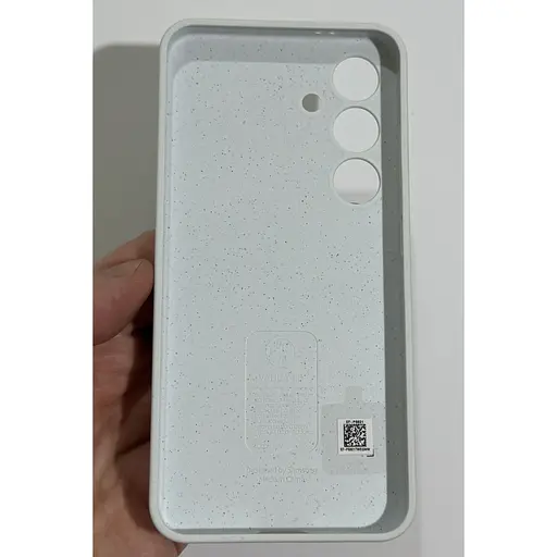 Оригинальный силиконовый чехол Samsung Silicone Case для Samsung Galaxy S24 Plus (S926) White EF-PS926TWEGWW - фото 6