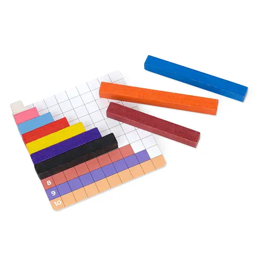 Обучающий набор "Палочки для счета Кюизенера " Igroteco 900385, 56 деталей - фото 7