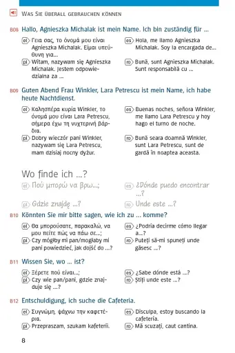 Deutsch in der Pflege. Buch mit MP3-Download (Griechisch, Spanisch, Polnisch, Rumаnisch) - фото 5