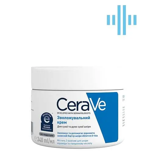 Уценка. Увлажняющий крем CeraVe для сухой и очень сухой кожи лица и тела, 340 мл (MB112201) - фото 3