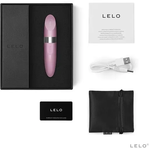 Шикарная вибропуля Lelo Mia 2 Petal Pink 6 режимов водонепроницаемая - фото 4