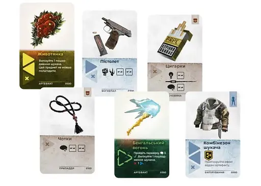 Настольная игра Geekach Games Зона. Тайны Чернобыля (Zona: The Secret of Chernobyl) (укр.) (GKCH096Z) - фото 7