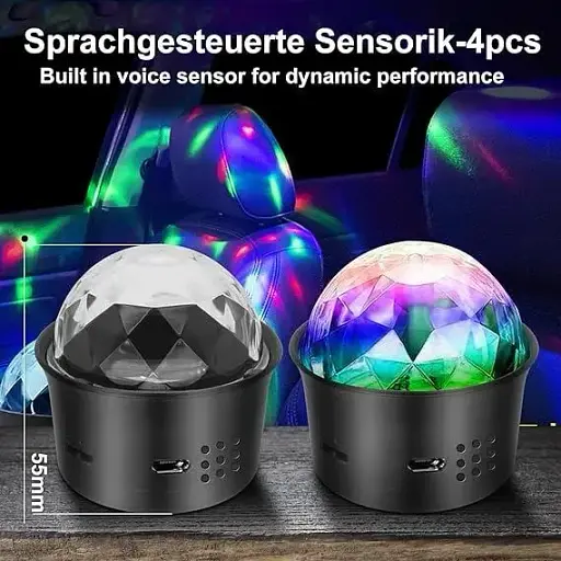 Міні-диско-куля 5 В - фото 5