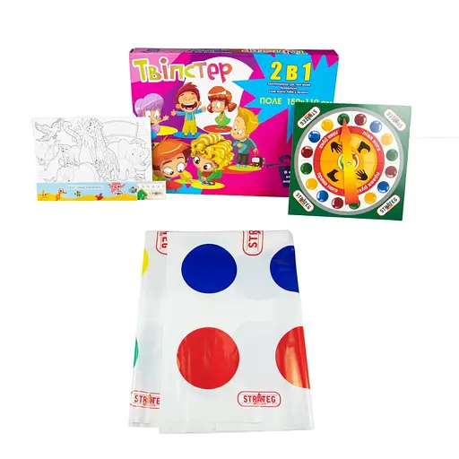 Гра Твістер Strateg 11256 Поле 150-110 см - фото 3