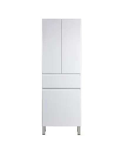 Пенал Мойдодир Unik П-66-к білий підлоговий подвійний, Білий - фото 2