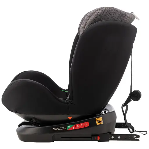 Автокрісло FreeON Sierra i-Size 40-150 см black-grey (81897) - фото 8