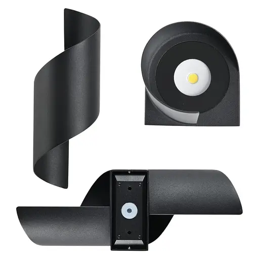 Світлодіодний настінний світильник Внутрішній/Відкритий 10 Вт Зовнішній настінний світильник IP65 Водонепроникний зовнішній