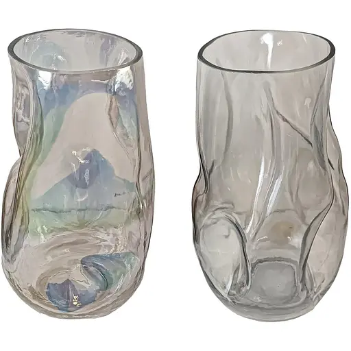 Ваза скляна Vittora Аметист 27.5 см бензинова VT-V-0005 (148155) - фото 2