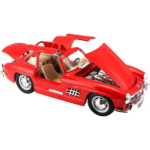 Автомодель Bburago Mercedes-Benz 300 SL 1954 1:24 Red (18-22023) [119097] - фото 2