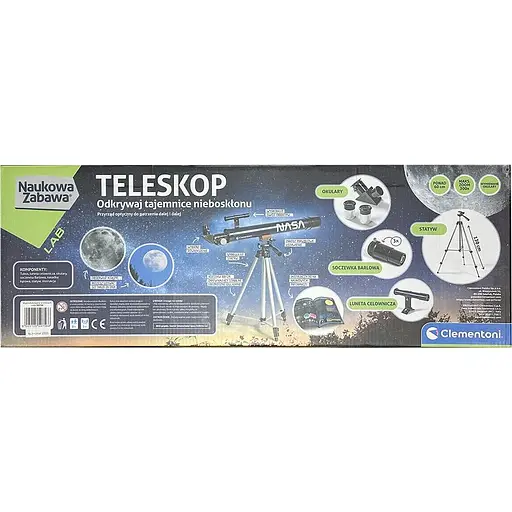 Дитячий телескоп NASA - Clementoni 50756 - фото 6