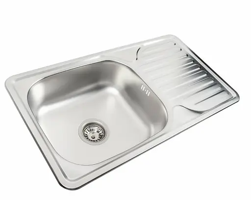 Кухонная мойка Platinum 7642 сатин (SP000000473) - фото 2