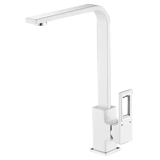 Змішувач для кухні Mixxus Premium Dante 017 white/chrome MI6796 Білий матовий - фото 1