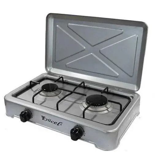 Настольная плита Yucel O-200-LPG-silver - фото 2