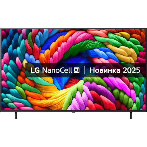 Телевізор LG NanoCell AI 90, 65" LED UHD 4K 65NANO90A6B UA (150637)
