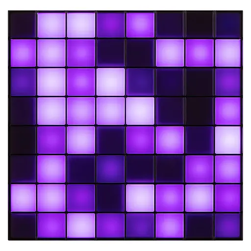 Twinkly Панель Smart LED Twinkly Squares 1 Starter RGB IP20 16х16см USB-C чорний без БЖ - фото 7
