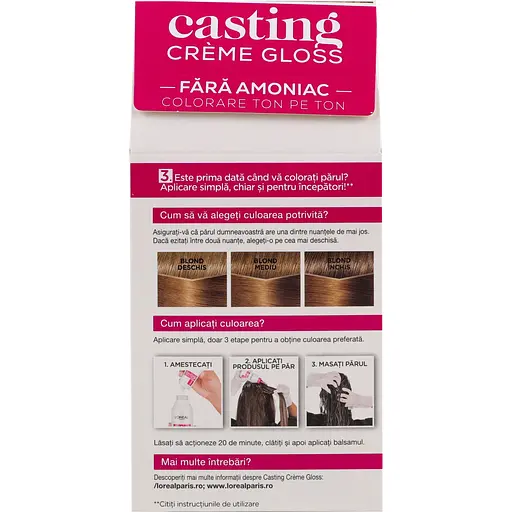 Крем-фарба для волосся без аміаку L'Oreal Paris Casting Creme Gloss відтінок 700 Русявий 120 мл (AA914400) - фото 6