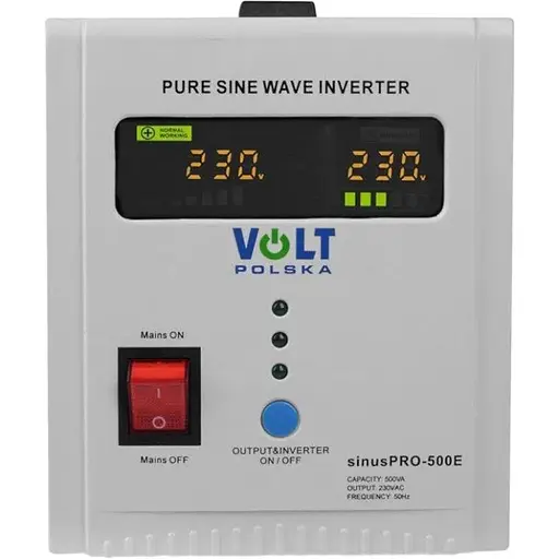 Лінійно-інтерактивний ДБЖ Volt Polska SINUS PRO 500E 12V 300/500W (3SP050012E)