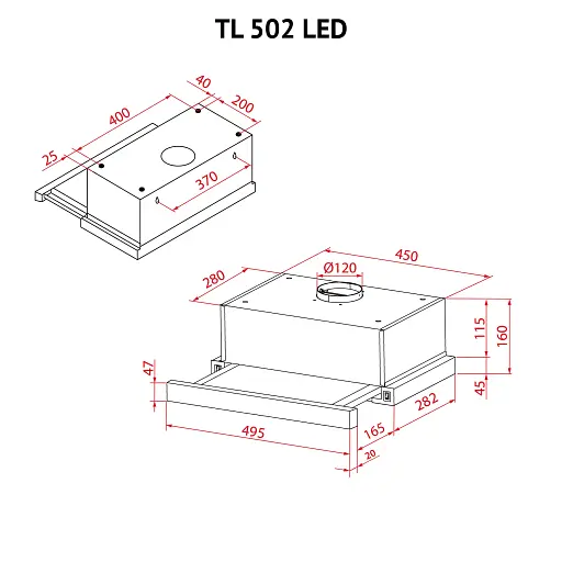 Perfelli TL 502 I LED - фото 12