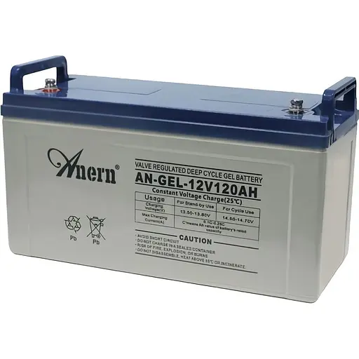 Акумулятор Anern GEL 12V 12V/120Ah/1440Wh (AN-GEL12-120) [125904] - фото 3