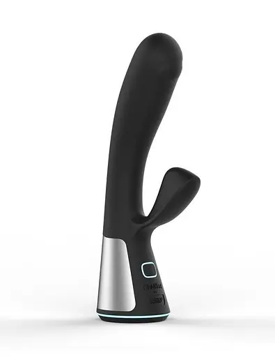 Вібратор-кролик Kiiroo Ohmibod Fuse 18 см чорний - фото 3