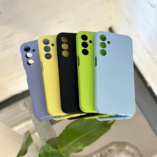 Чехол Make Samsung A25 Silicone Blue - фото 2