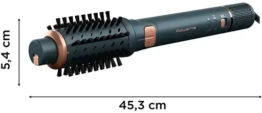 Фен-щітка Rowenta Air Rotate 1300 Вт чорно-золотий (UB9920E0) - фото 20