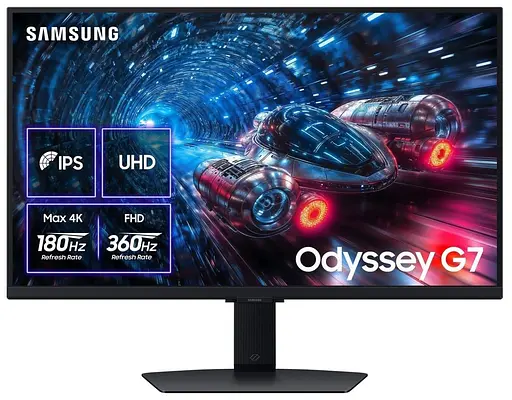 Монитор Samsung 27" LS27FG706EIXUA UHD IPS 180Hz (LS27FG706EIXUA) - фото 1