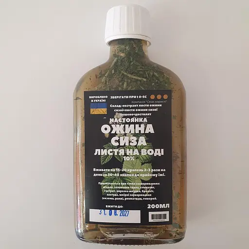 Водная настойка на листьях ежевики сизой 200 мл - фото 1