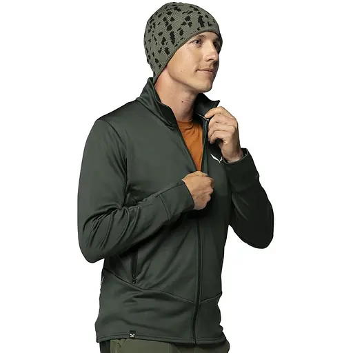 Флисовая кофта Salewa Puez PL M Jacket S Темно-оливковая (1054-013.012.1121) - фото 3