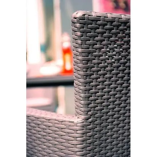 Кресло садовое пластиковое Allibert Keter Iowa brown - фото 3