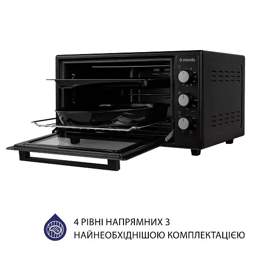 Электрическая печь Minola FOET 4815 BL - фото 8