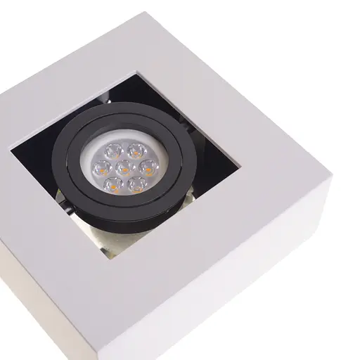 Підсвічування тубус Brille AL-728/1 GU10 WH IP20 MR16 26-850 - фото 8