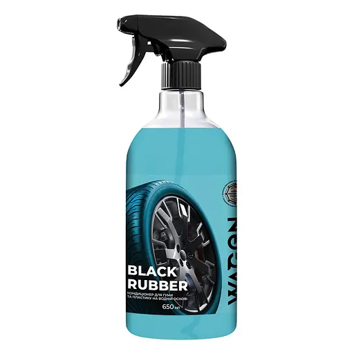 Кондиционер для резины и пластика на водной основе Wagen Black Rubber 650 мл - фото 1
